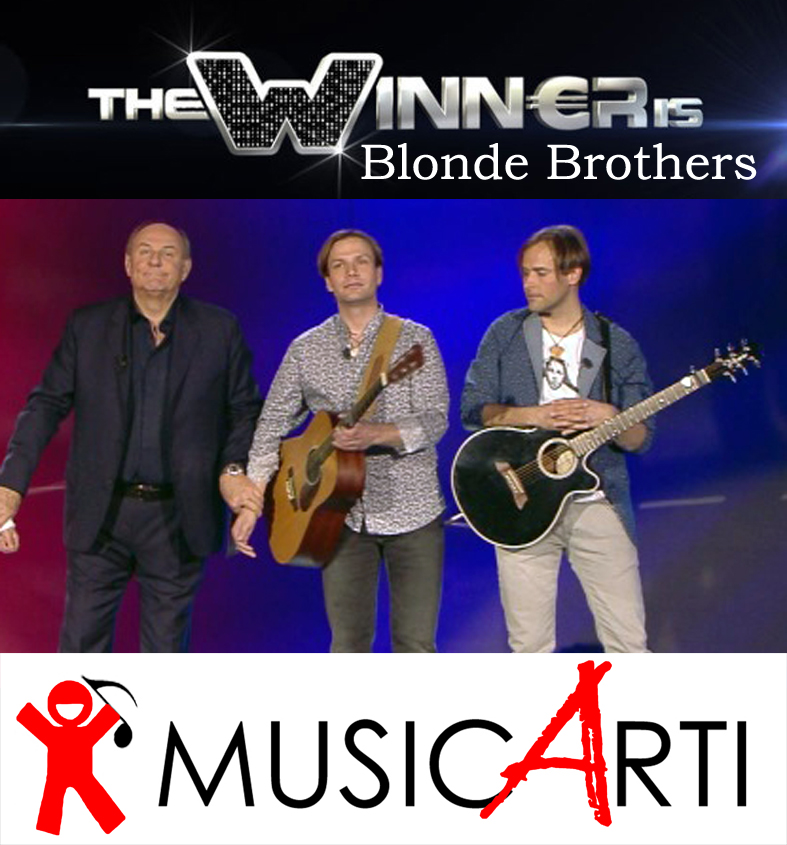 blonde brothers the winner is
